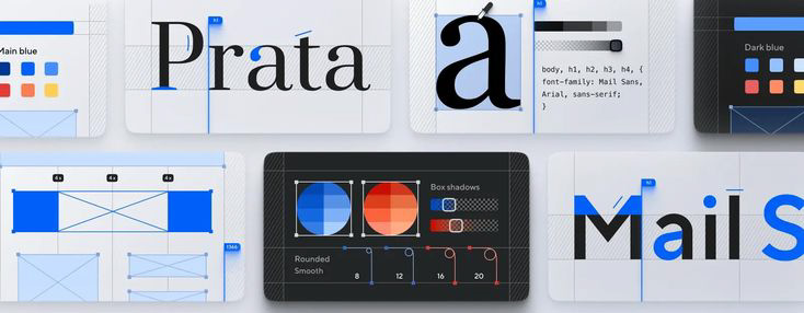 ست اداری با تم آبی