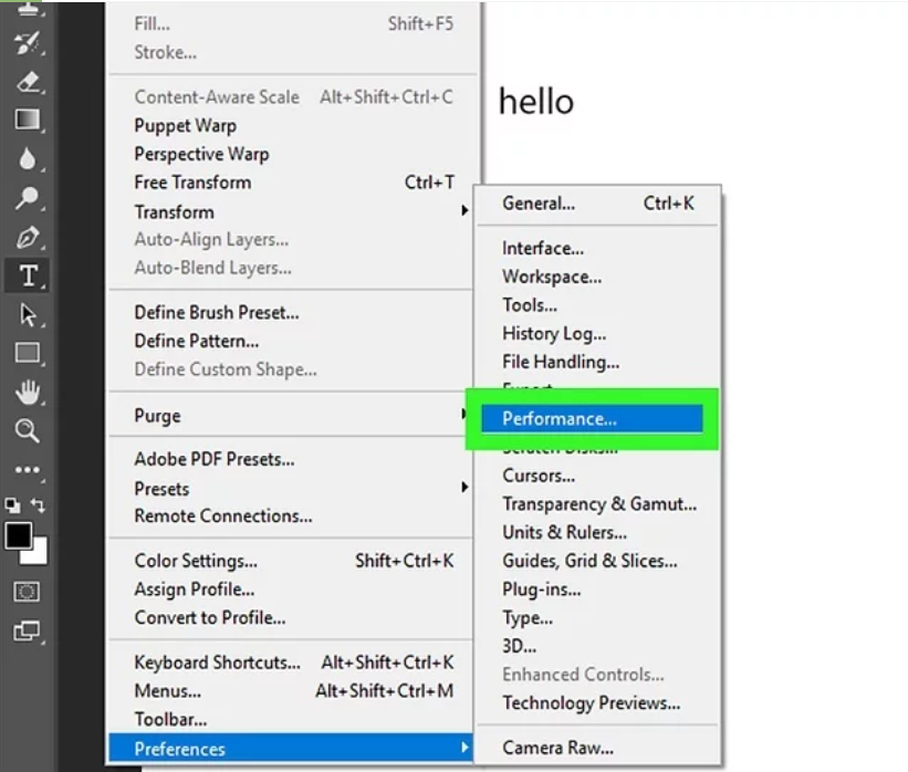 تنظیمات Preferences در فتوشاپ