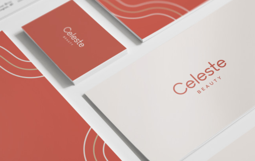 لوگو مینیمال برند لوازم آرایشی