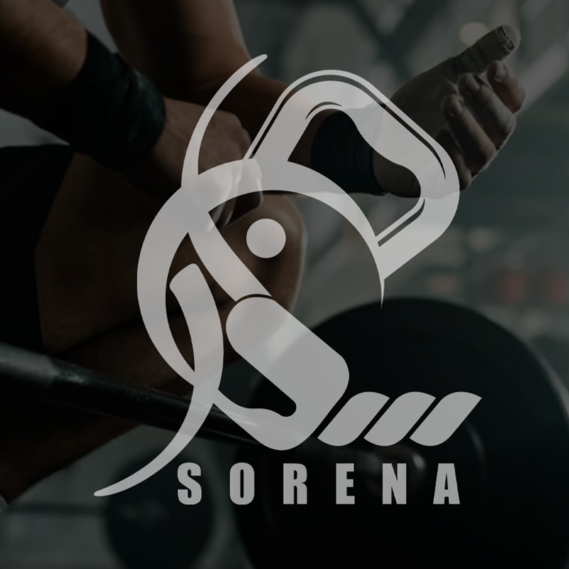 طراحی لوگو باشگاه بدنسازی سورنا