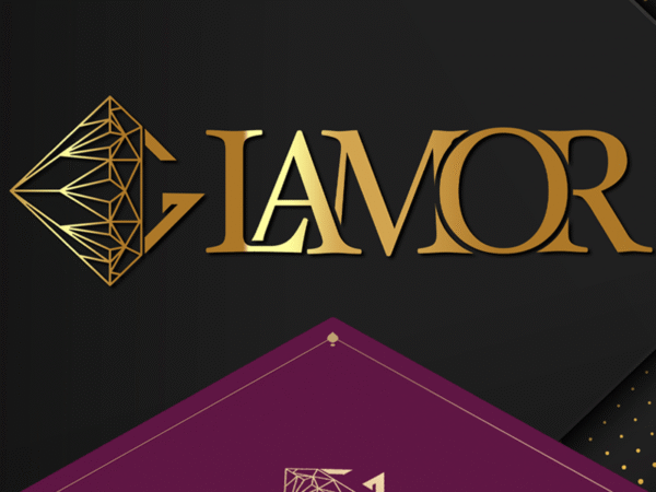 طراحی لوگو طلافروشی Lamor