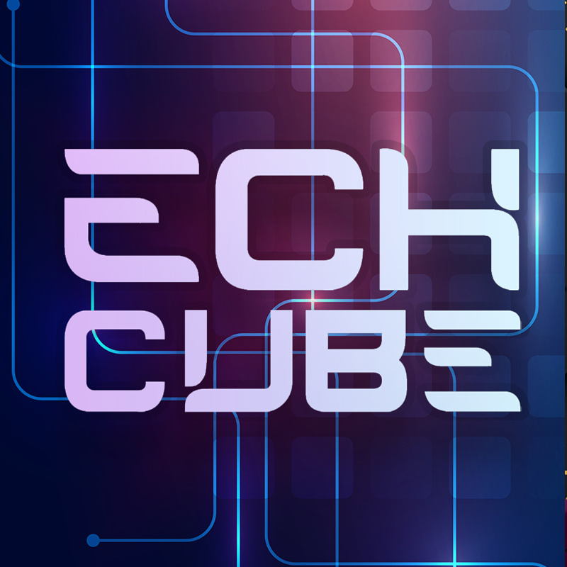 طراحی لوگو سایت خبری ECH Cube