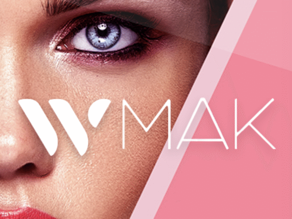 طراحی لوگو برند آرایشی WMAK