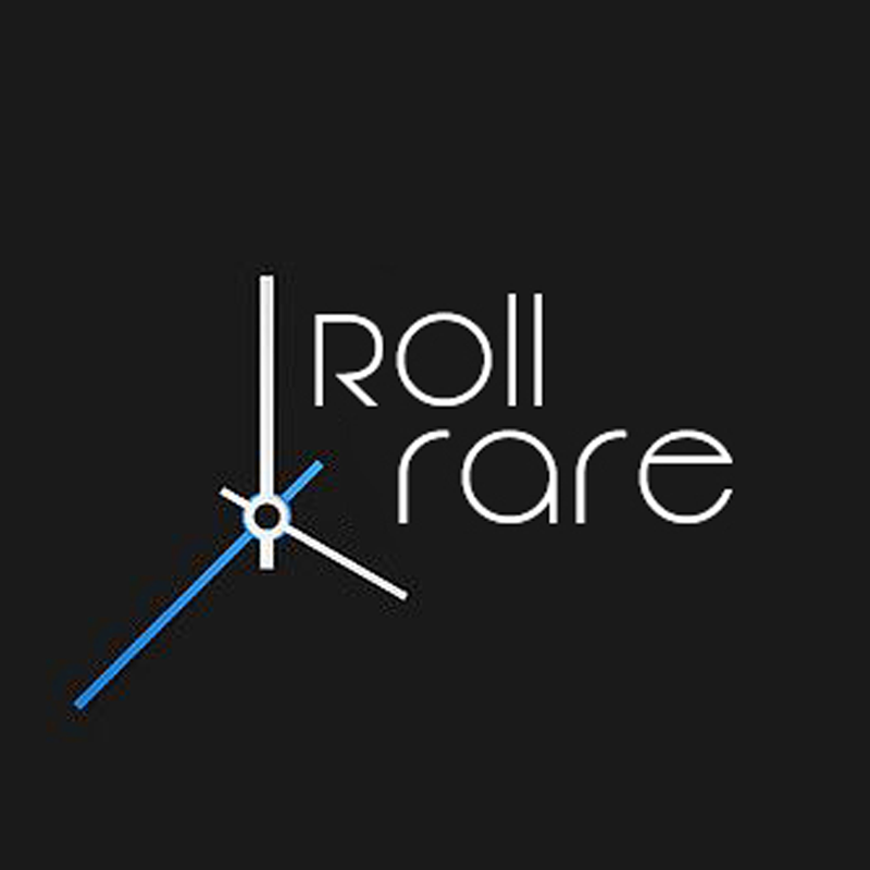 طراحی لوگو برند ساعت Roll Rare