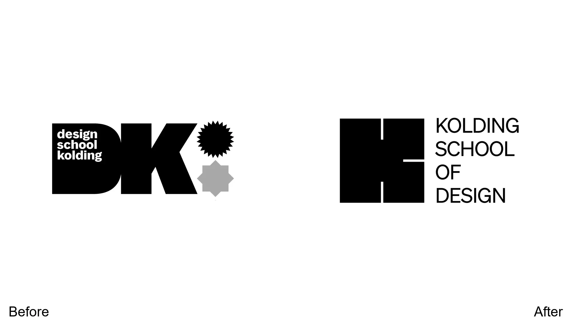 بازطراحی لوگو Kolding School Of Design 